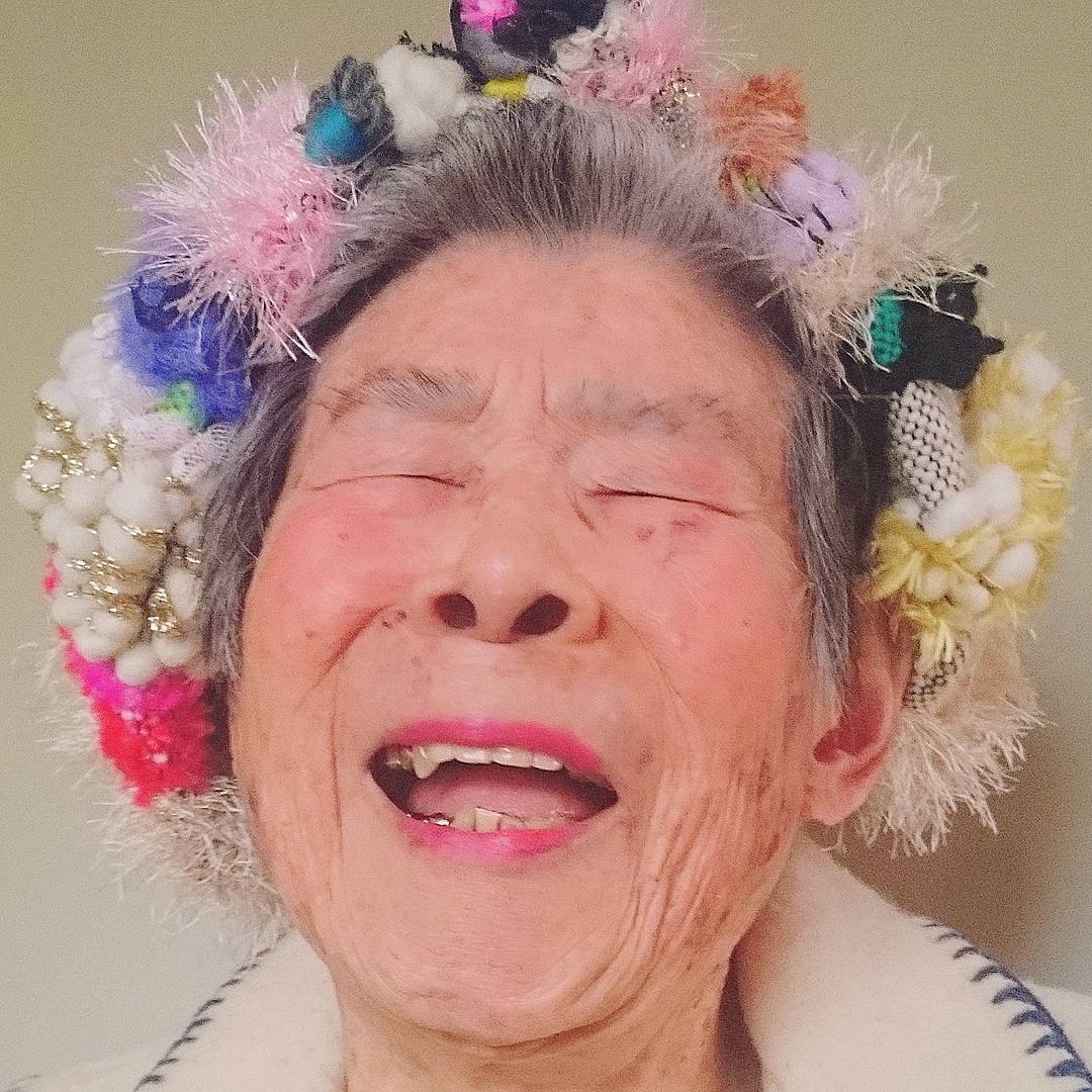 93-Year-Old Grandmother Models Her Granddaughter’s Clothes