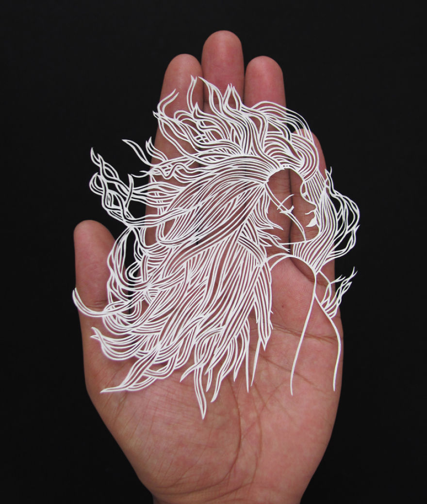 I Decided To Make Paper Cut Art My Profession I Decided To Make Paper Cut Art My Profession