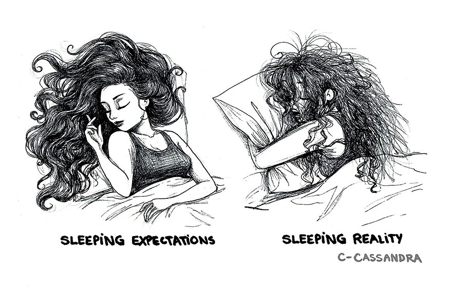 Women’s Everyday Problems Illustrated By Romanian Artist Women’s Everyday Problems Illustrated By Romanian Artist