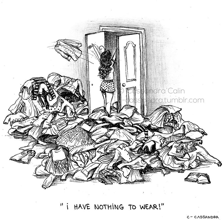 Women’s Everyday Problems Illustrated By Romanian Artist Women’s Everyday Problems Illustrated By Romanian Artist