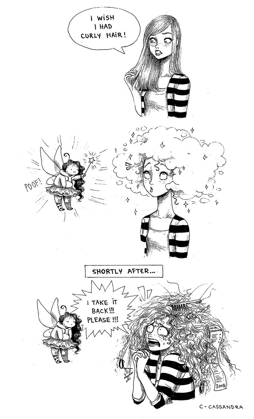 Women’s Everyday Problems Illustrated By Romanian Artist Women’s Everyday Problems Illustrated By Romanian Artist