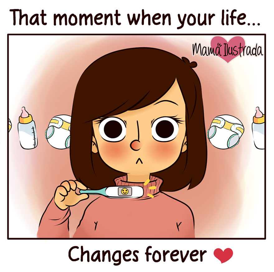 Mom Illustrates Her Everyday Motherhood Problems