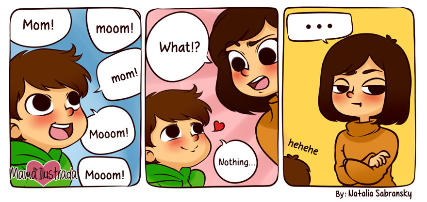 Mom Illustrates Her Everyday Motherhood Problems