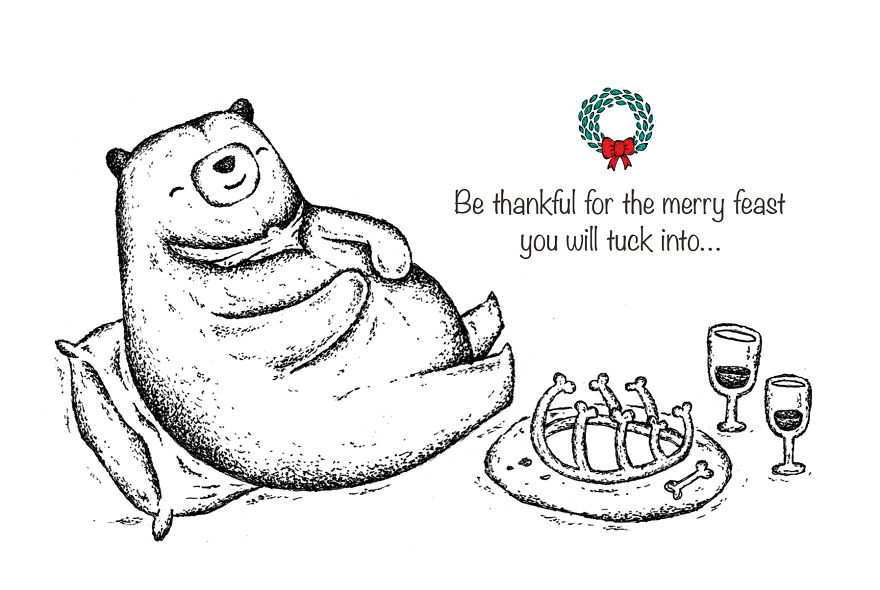 8 Heartwarming Illustrations Of Things I’m Thankful For This Christmas 8 Heartwarming Illustrations Of Things I’m Thankful For This Christmas