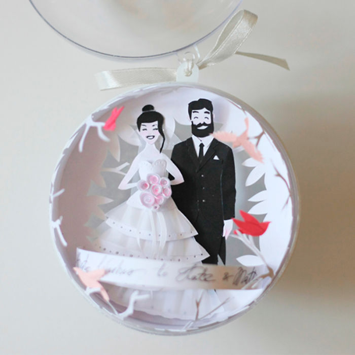 I Hand-Cut Personalized Paper Ornaments For My Friends This Christmas I Hand-Cut Personalized Paper Ornaments For My Friends This Christmas