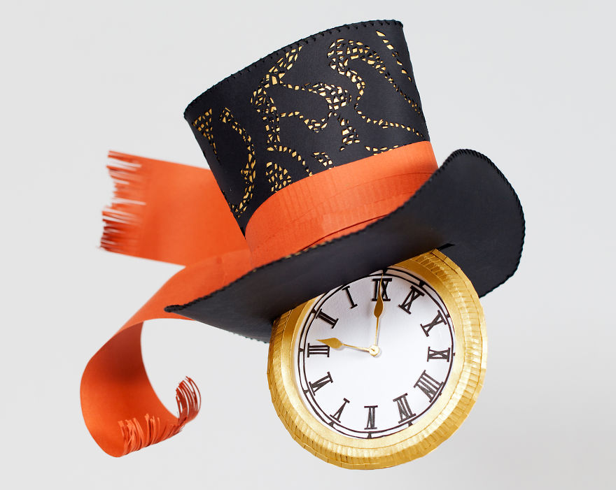 Alice In My Paper Wonderland Form The Letter A