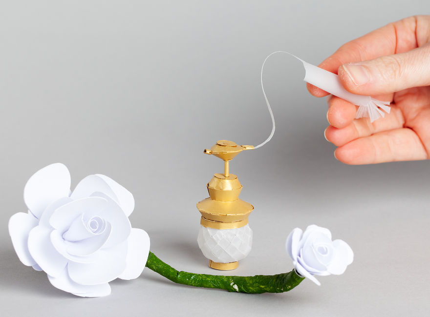 Alice In My Paper Wonderland Form The Letter A