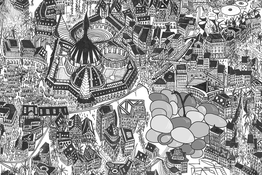 I’ve Been Developing This Maze City For 5 Years While Travelling Around The World I’ve Been Developing This Maze City For 5 Years While Travelling Around The World