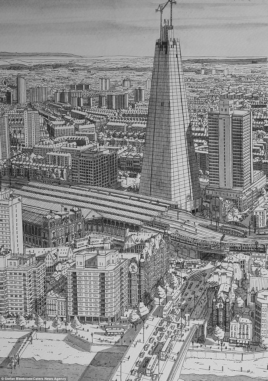 I Draw Famous Cities From My Memory