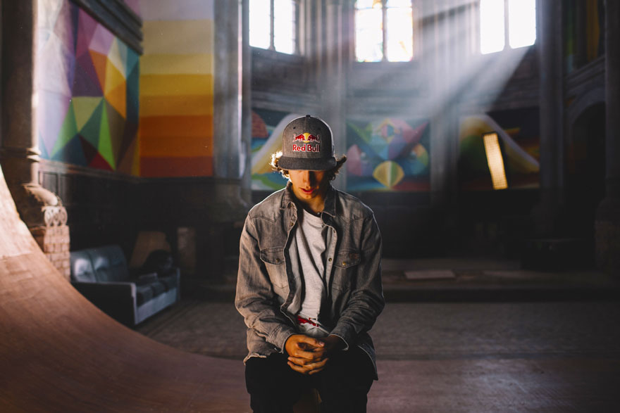 A 100-Year-Old Church Transformed Into A Skate Park Painted With Colorful Graffiti