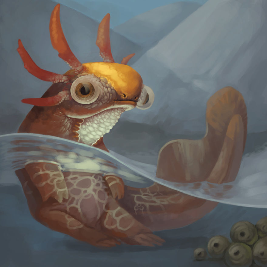 15-Year-Old Artist Creates Entire Monster Universe With His Wacom