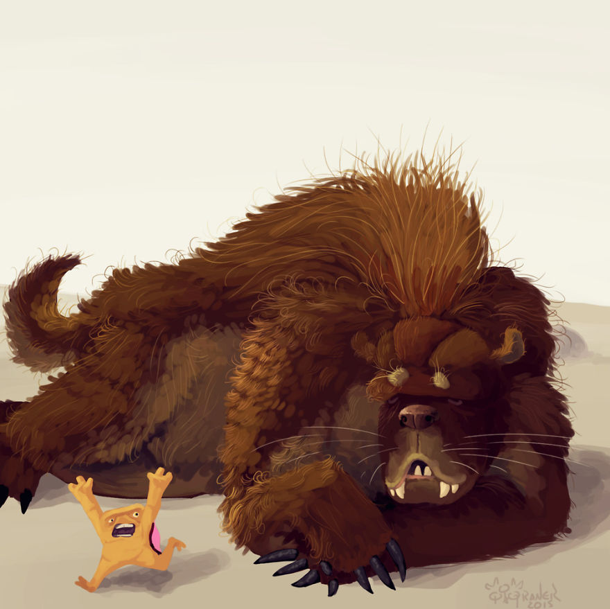 15-Year-Old Artist Creates Entire Monster Universe With His Wacom