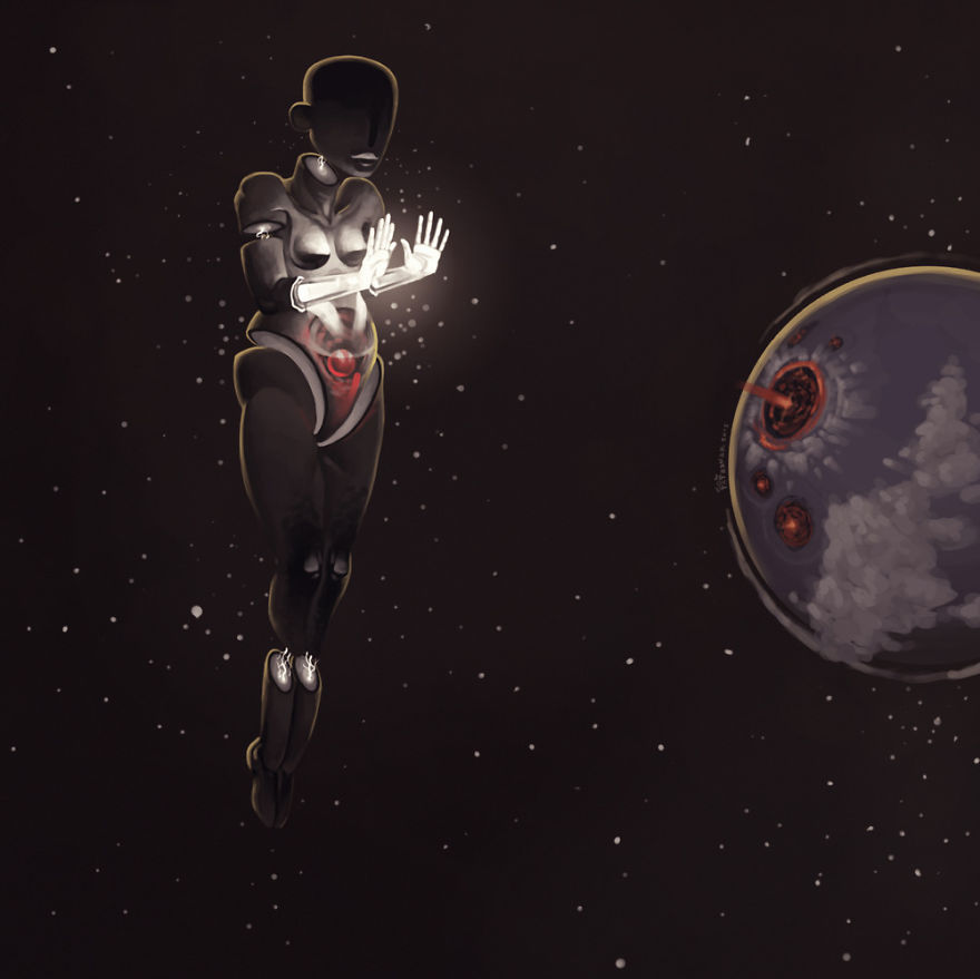 15-Year-Old Artist Creates Entire Monster Universe With His Wacom