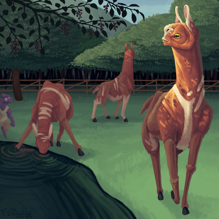 15-Year-Old Artist Creates Entire Monster Universe With His Wacom