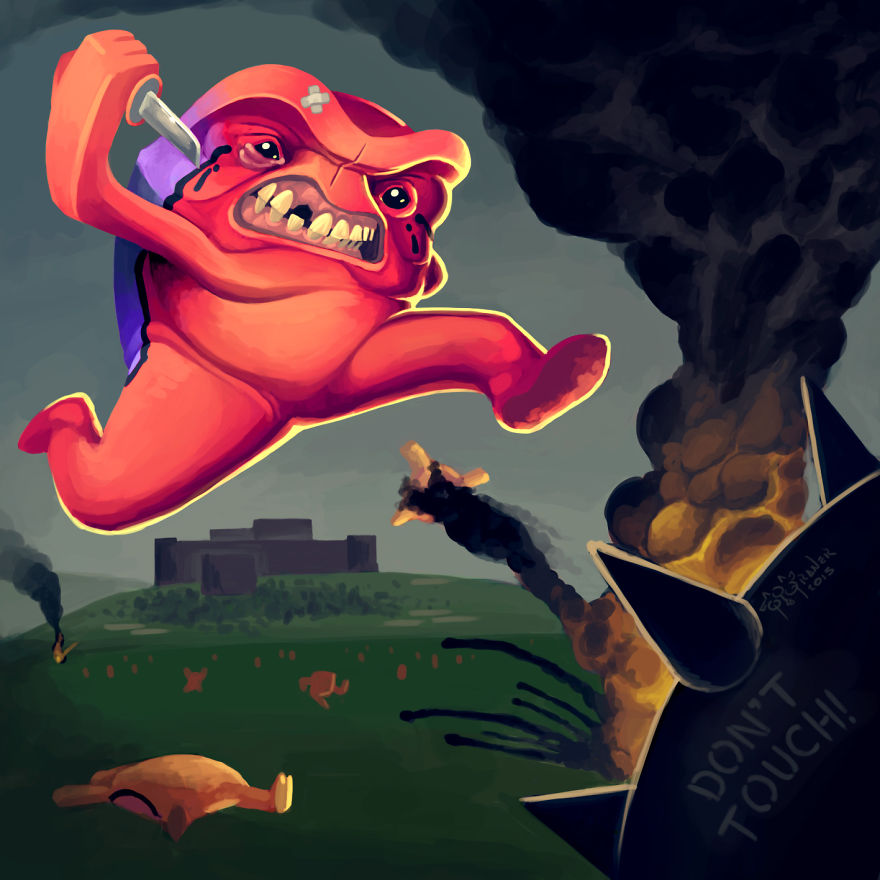 15-Year-Old Artist Creates Entire Monster Universe With His Wacom