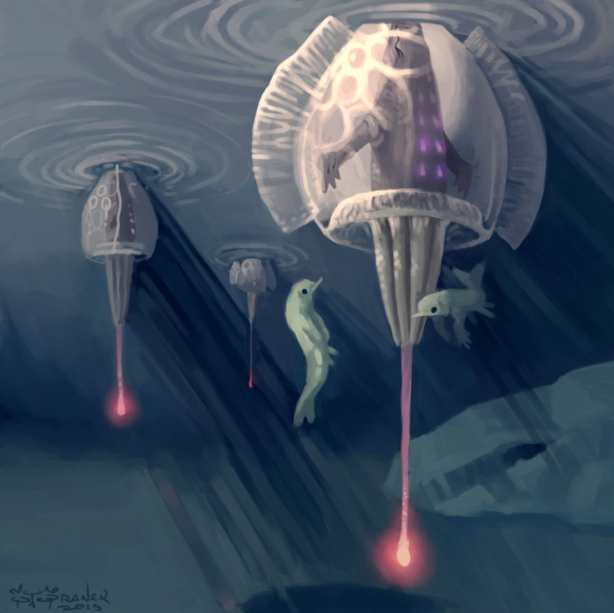 15-Year-Old Artist Creates Entire Monster Universe With His Wacom