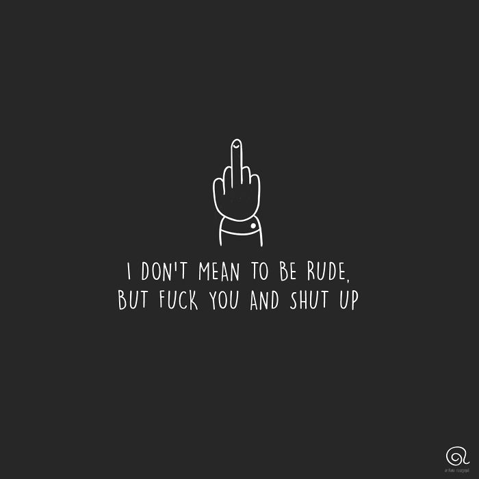 I Made 10 Little E-Cards To Send To People Who Need The Finger I Made 10 Little E-Cards To Send To People Who Need The Finger