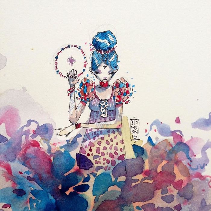 365 Squares: I Drew One Drawing A Day For A Year