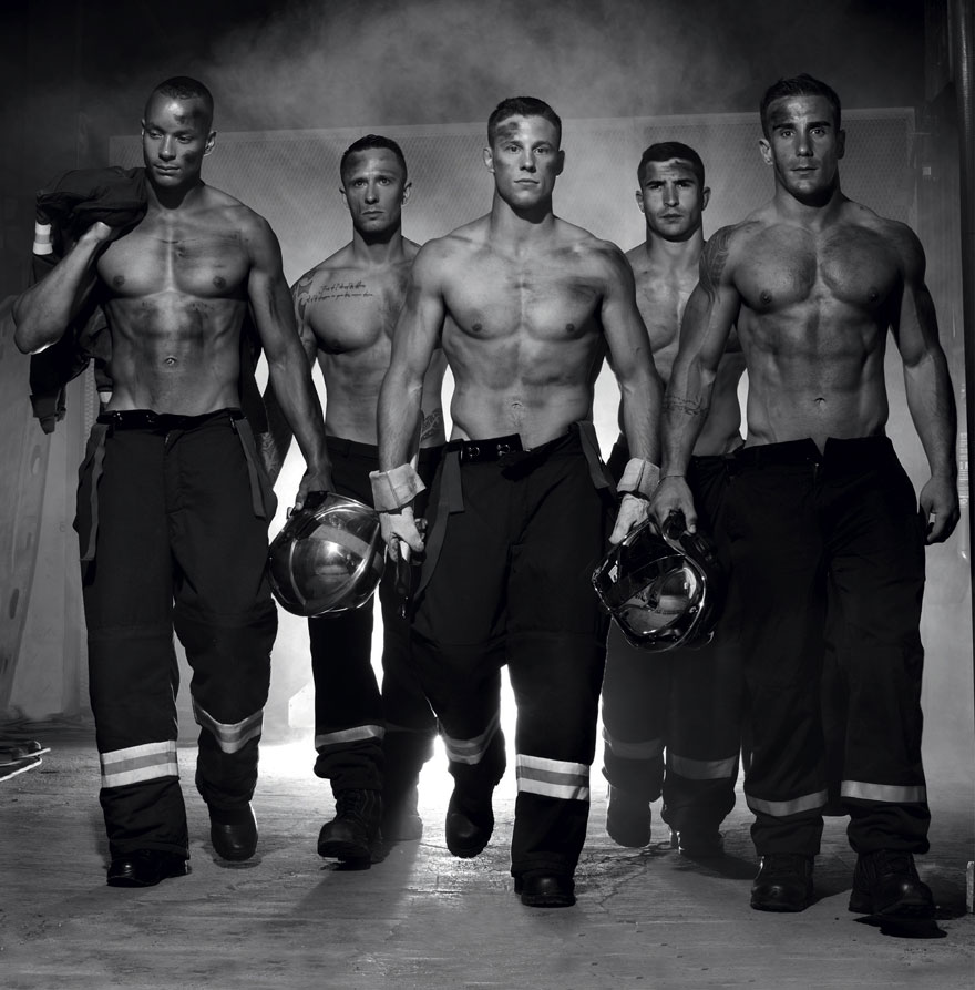 French Firefighters Release Charity Calendar 2016, Fire Risk Rises Across  France