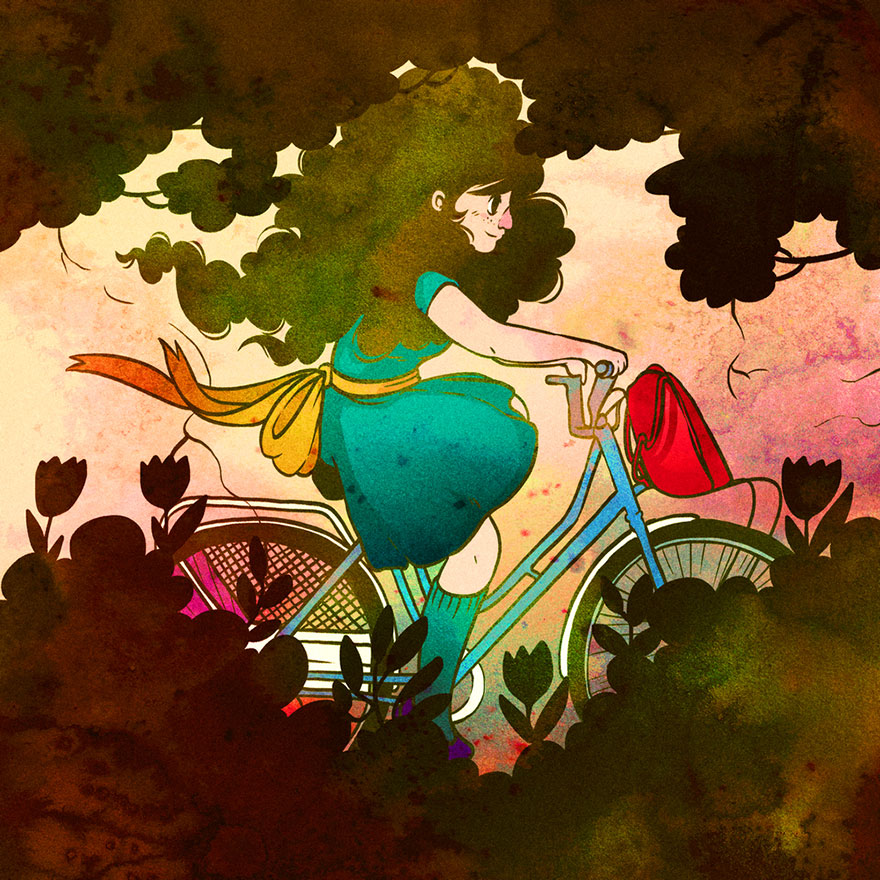 Artist Illustrates One Hundred Things She Loves Artist Illustrates One Hundred Things She Loves