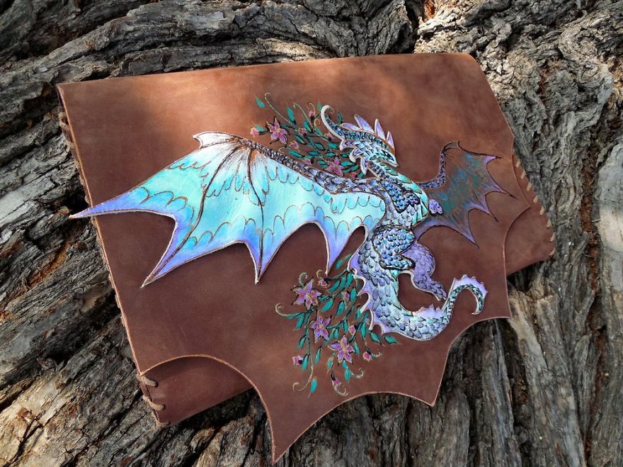 I Use 3D And Collage Techniques To Create Unique Handmade Leather Clutch Bags I Use 3D And Collage Techniques To Create Unique Handmade Leather Clutch Bags