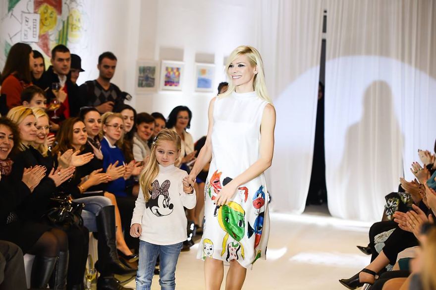 Deaf Pupils’ Drawings Turned Into A Beautiful Fashion Collection Deaf Pupils’ Drawings Turned Into A Beautiful Fashion Collection