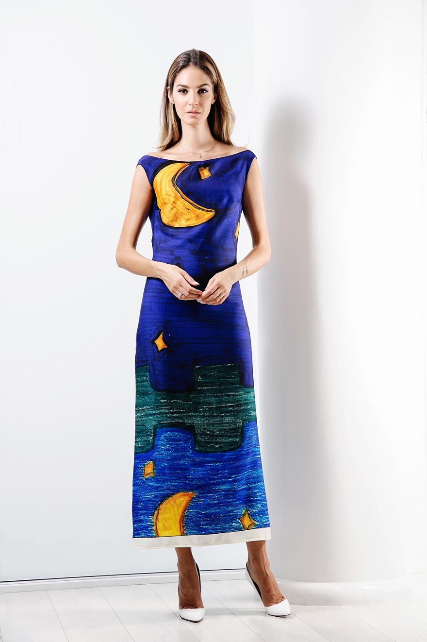 Deaf Pupils’ Drawings Turned Into A Beautiful Fashion Collection Deaf Pupils’ Drawings Turned Into A Beautiful Fashion Collection