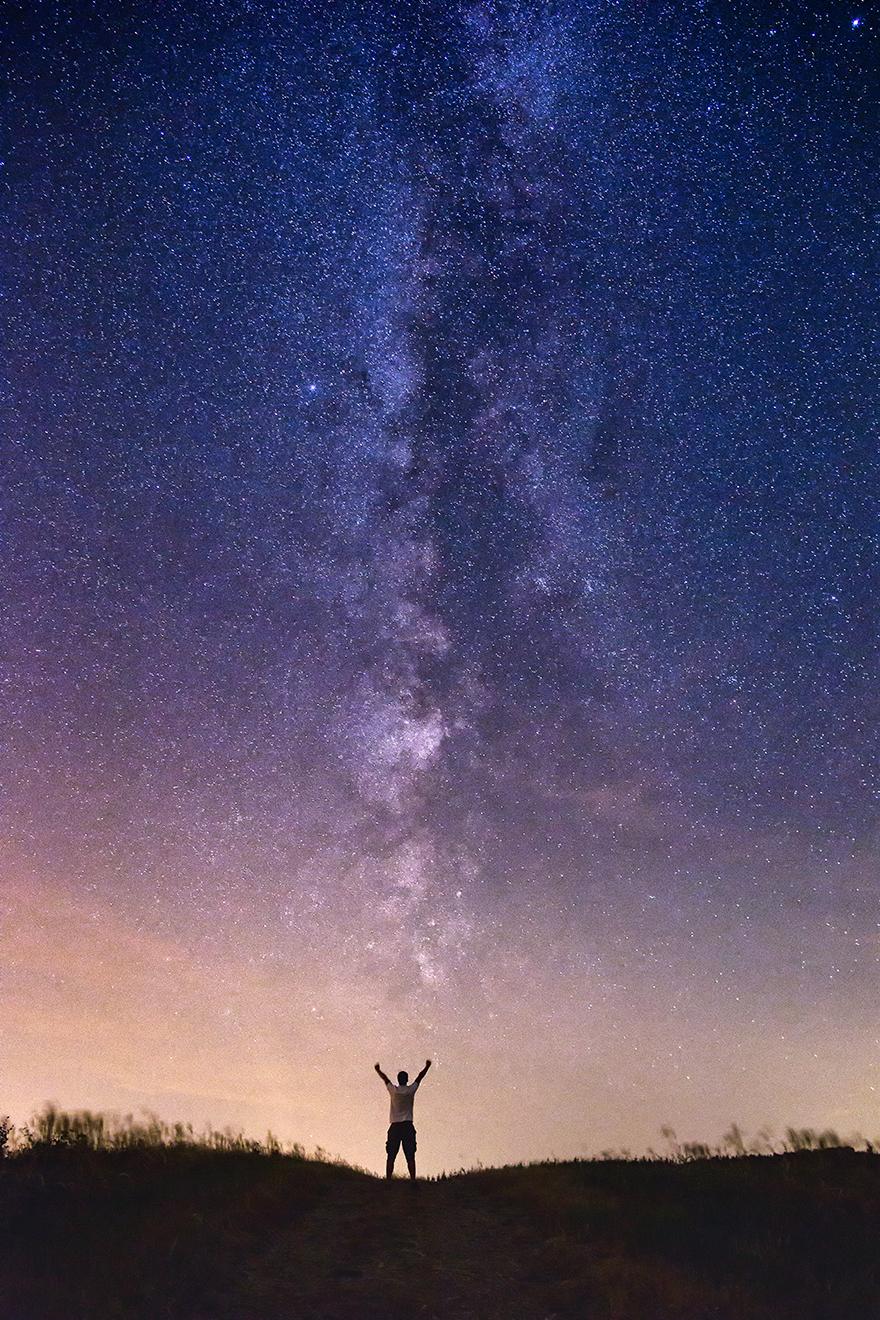 While Shooting Starry Skies I Realized How Small I Am On This Planet While Shooting Starry Skies I Realized How Small I Am On This Planet