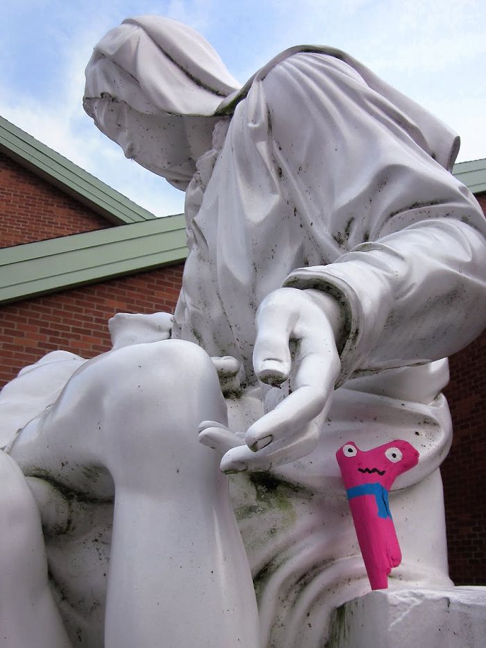 Banksy Inspired My 10-Year Old Daughter To Create Family-Friendly Street Art Banksy Inspired My 10-Year Old Daughter To Create Family-Friendly Street Art