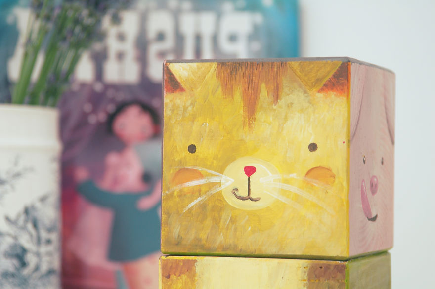 I Give New Life To Boring Furniture By Painting Cute Characters