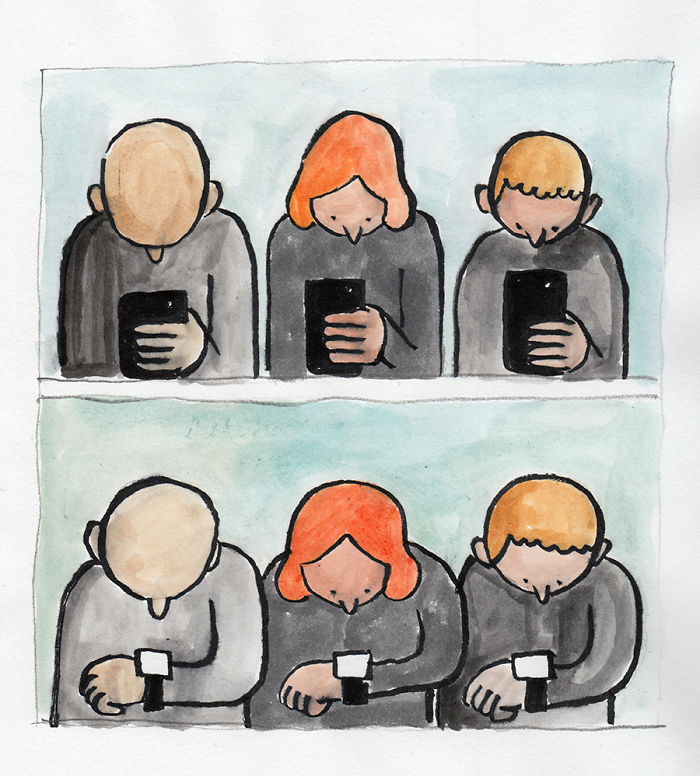 How Addiction To Technology Is Taking Over Our Lives In Illustrations By Jean Jullien How Addiction To Technology Is Taking Over Our Lives In Illustrations By Jean Jullien
