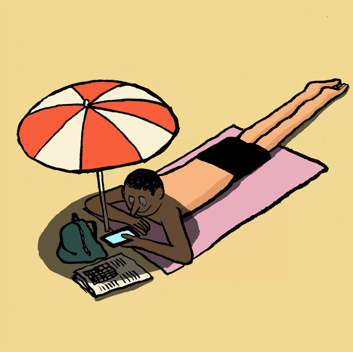 How Addiction To Technology Is Taking Over Our Lives In Illustrations By Jean Jullien How Addiction To Technology Is Taking Over Our Lives In Illustrations By Jean Jullien