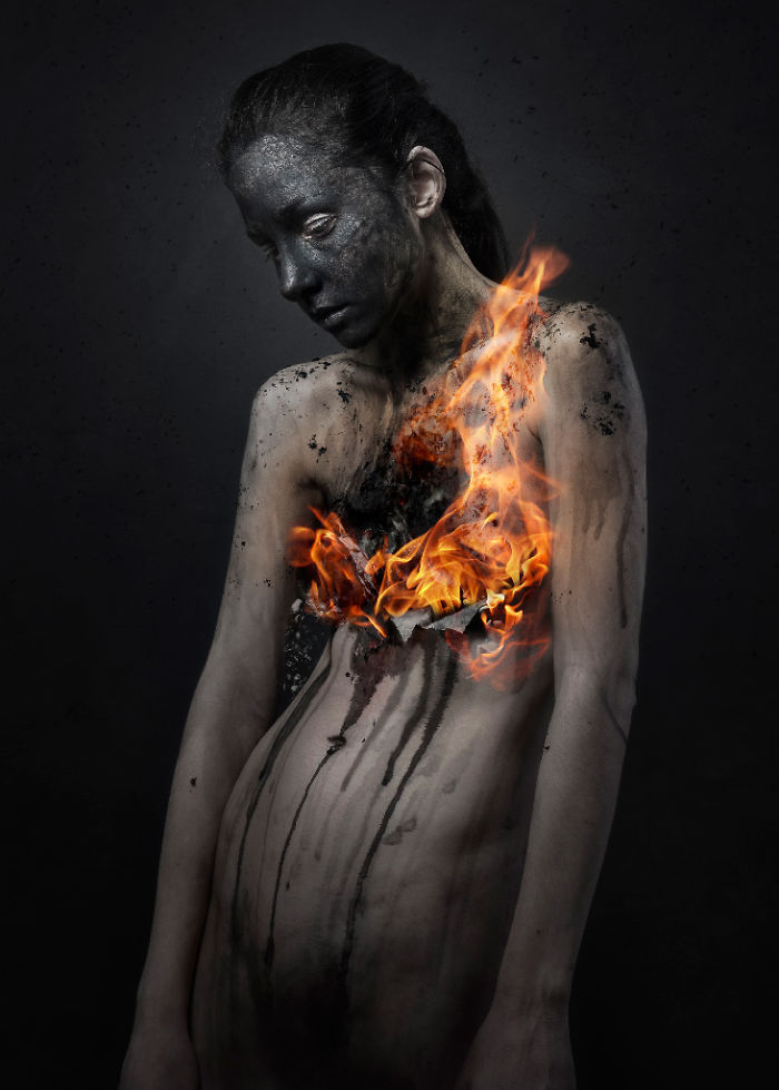 I Take Surreal Self-Portraits To Show How We Feel In Our Darkest Moments