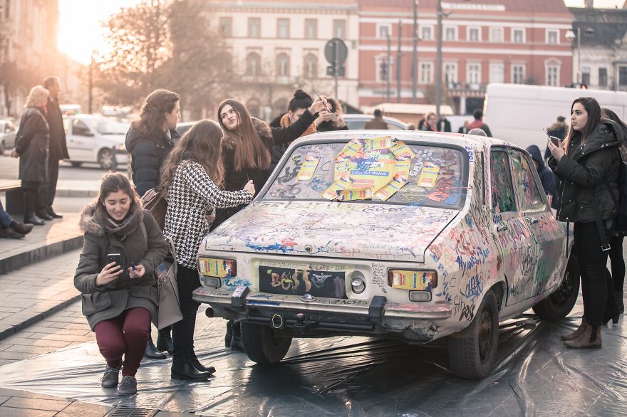 What Happens If You Leave A Car In The City Center Of Cluj, Romania? What Happens If You Leave A Car In The City Center Of Cluj, Romania?