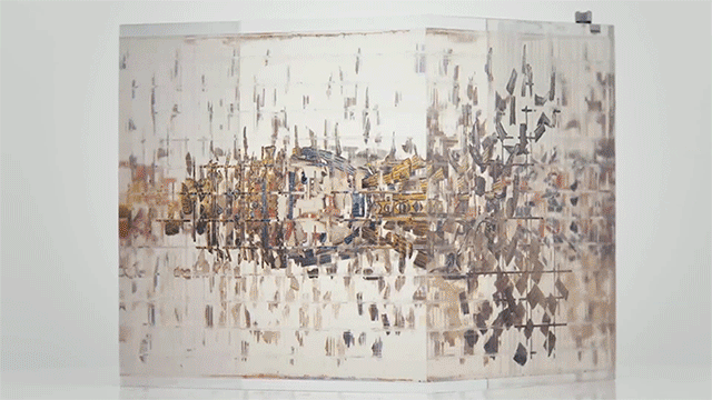 This Sculpture Contains Six Hidden Anamorphic Paintings This Sculpture Contains Six Hidden Anamorphic Paintings