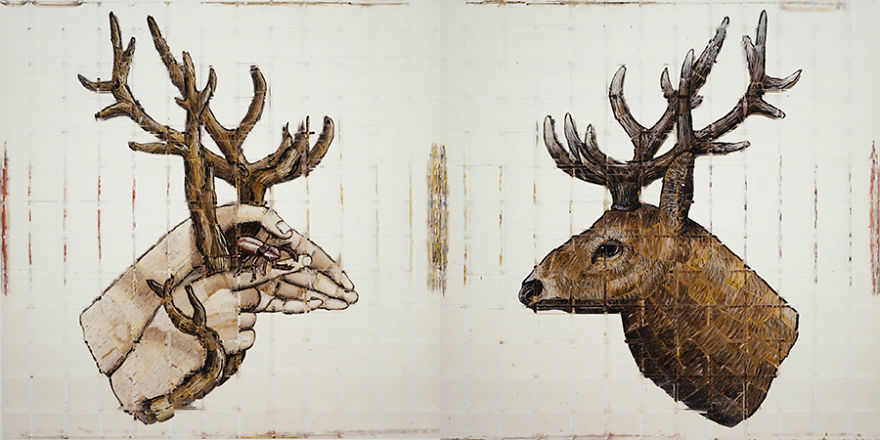 This Sculpture Contains Six Hidden Anamorphic Paintings This Sculpture Contains Six Hidden Anamorphic Paintings