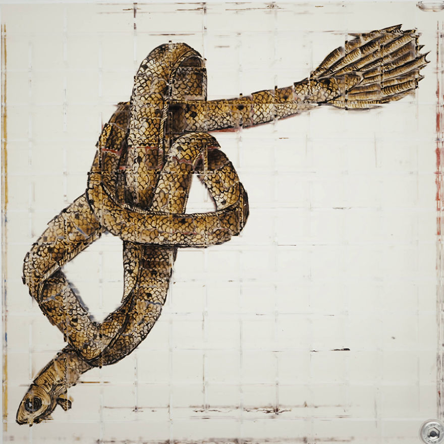 This Sculpture Contains Six Hidden Anamorphic Paintings This Sculpture Contains Six Hidden Anamorphic Paintings