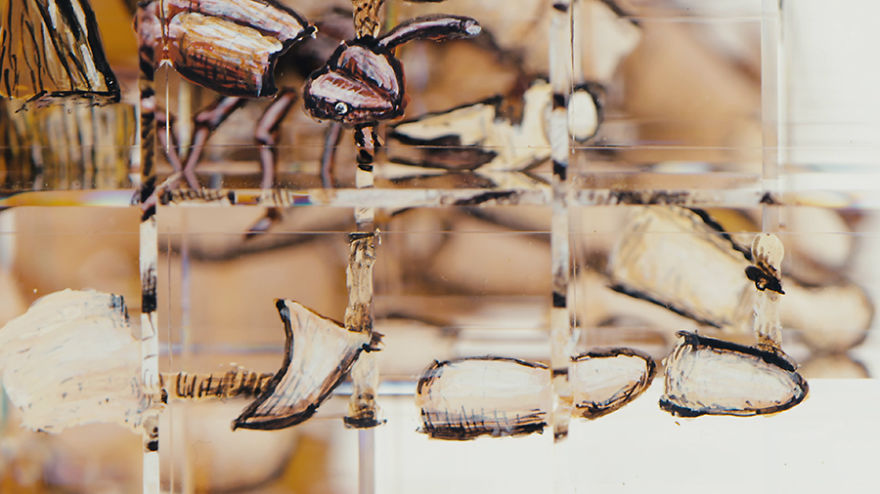 This Sculpture Contains Six Hidden Anamorphic Paintings This Sculpture Contains Six Hidden Anamorphic Paintings