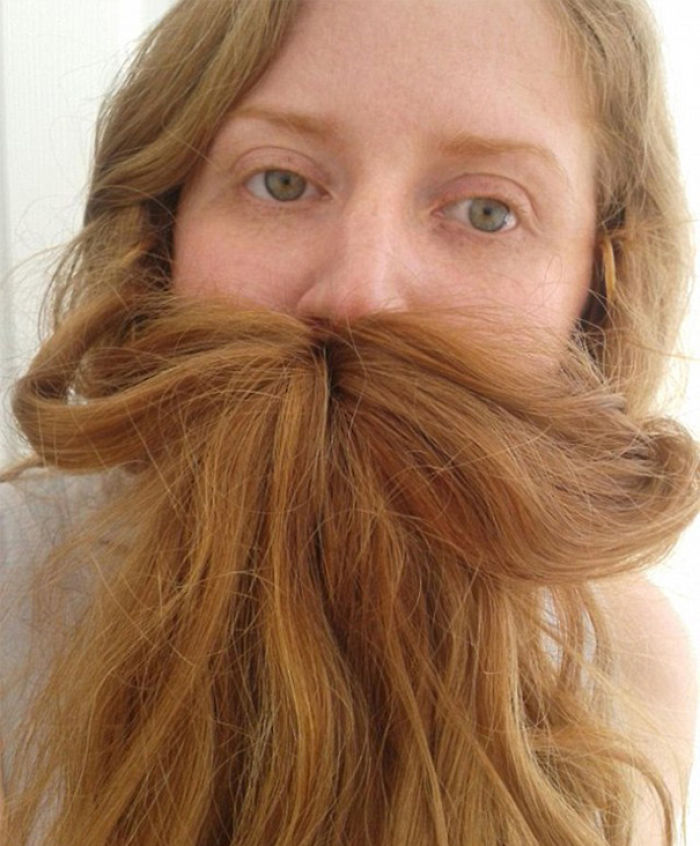 73 Women Who Braided Their Hair Into Beards That Make Men Envious 73 Women Who Braided Their Hair Into Beards That Make Men Envious