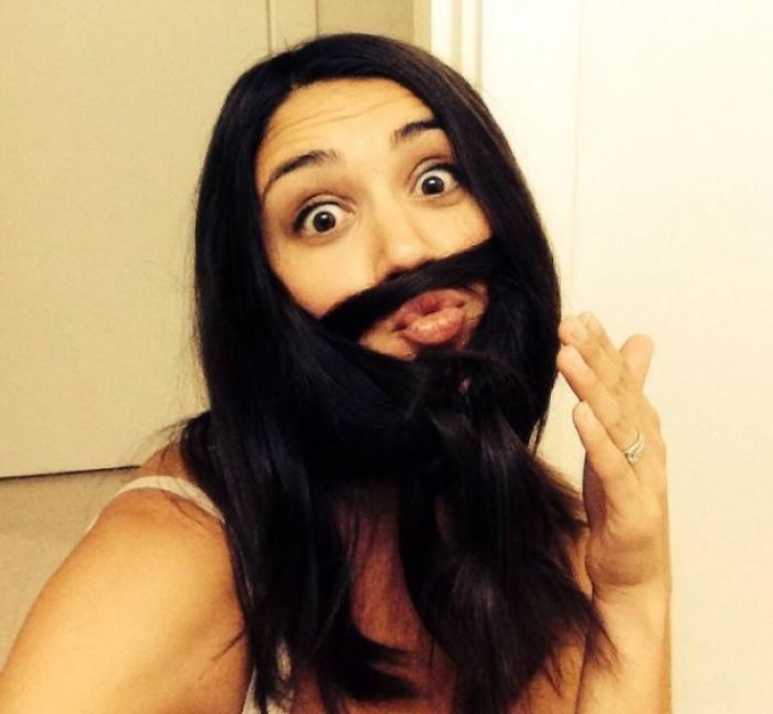 73 Women Who Braided Their Hair Into Beards That Make Men Envious 73 Women Who Braided Their Hair Into Beards That Make Men Envious