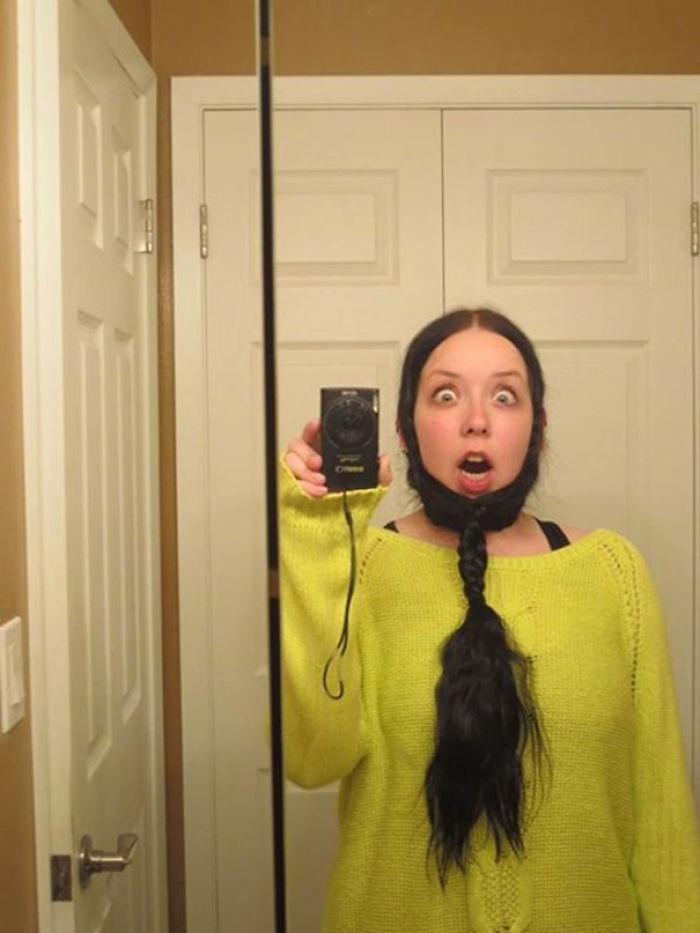 73 Women Who Braided Their Hair Into Beards That Make Men Envious 73 Women Who Braided Their Hair Into Beards That Make Men Envious