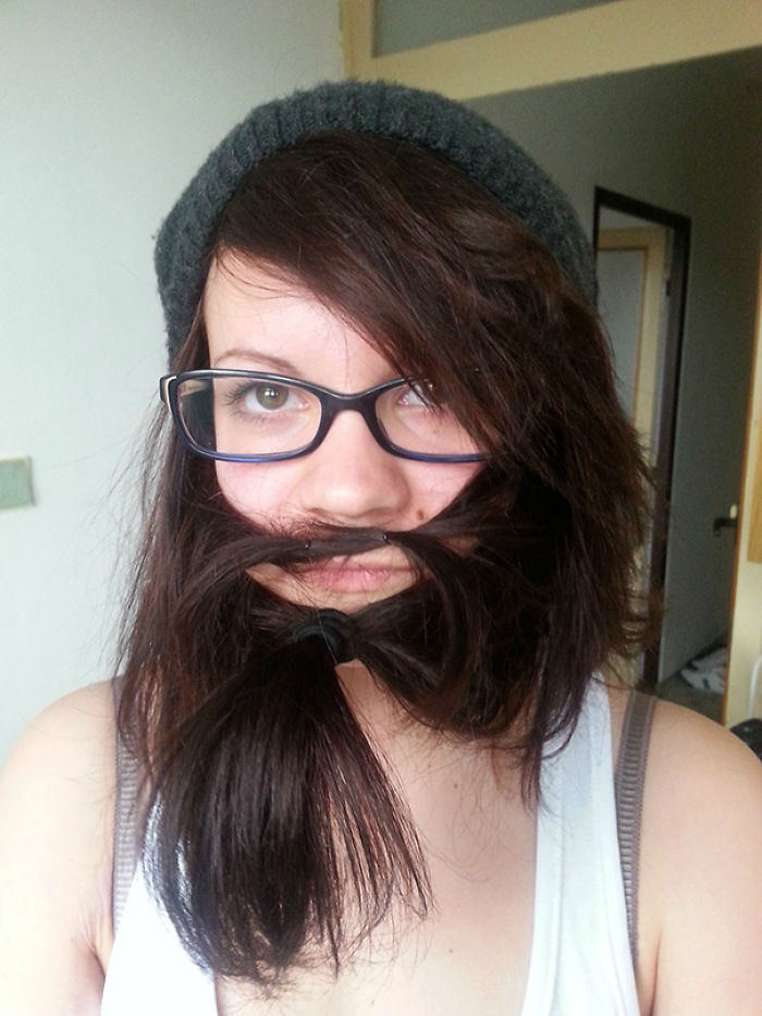 73 Women Who Braided Their Hair Into Beards That Make Men Envious 73 Women Who Braided Their Hair Into Beards That Make Men Envious