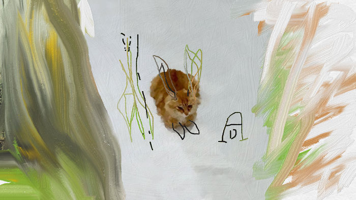 Challenge: Doodle This Cat Photo To Give Him New Adventures (261 Pics) Challenge: Doodle This Cat Photo To Give Him New Adventures (261 Pics)