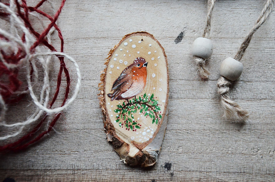 It’s The Little Things That Make Christmas Special, So I Paint Them On Small Pieces Of Wood It’s The Little Things That Make Christmas Special, So I Paint Them On Small Pieces Of Wood