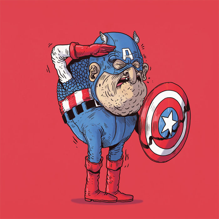 How Would Superheroes Look If They Grew Old? How Would Superheroes Look If They Grew Old?