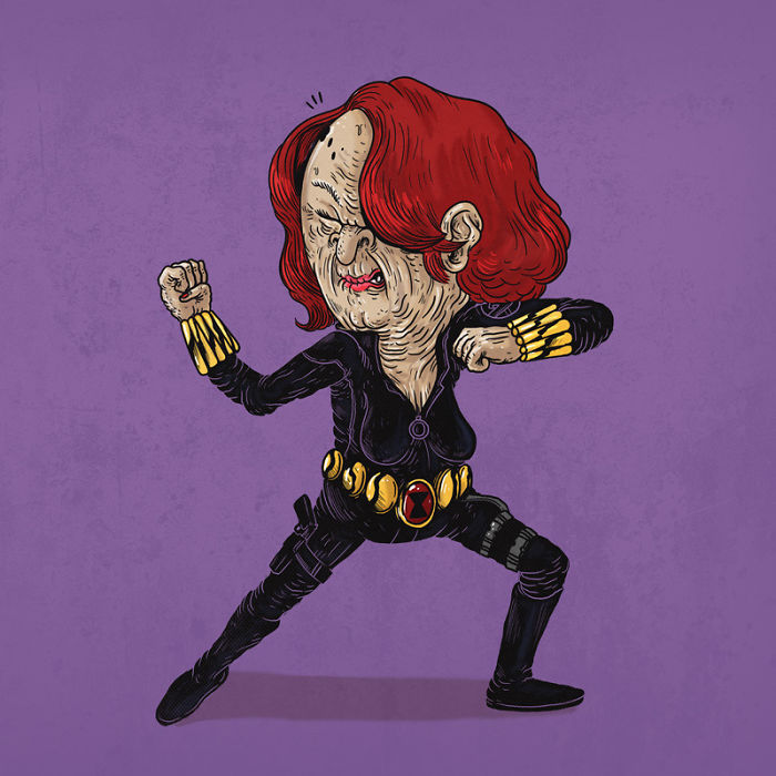 How Would Superheroes Look If They Grew Old? How Would Superheroes Look If They Grew Old?