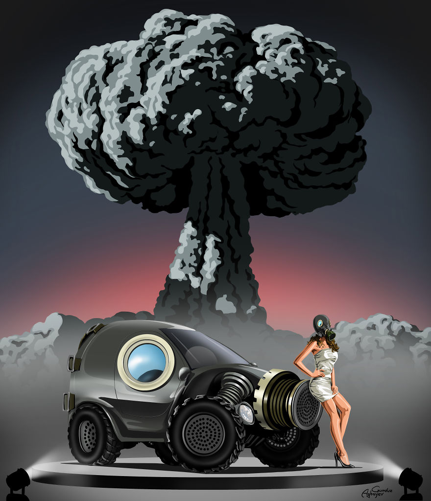 War And Peace: New Powerful Illustrations By Gunduz Aghayev War And Peace: New Powerful Illustrations By Gunduz Aghayev