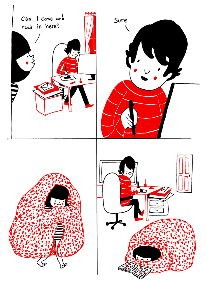 Heartwarming Illustrations Show That Love Is In The Small Things Heartwarming Illustrations Show That Love Is In The Small Things