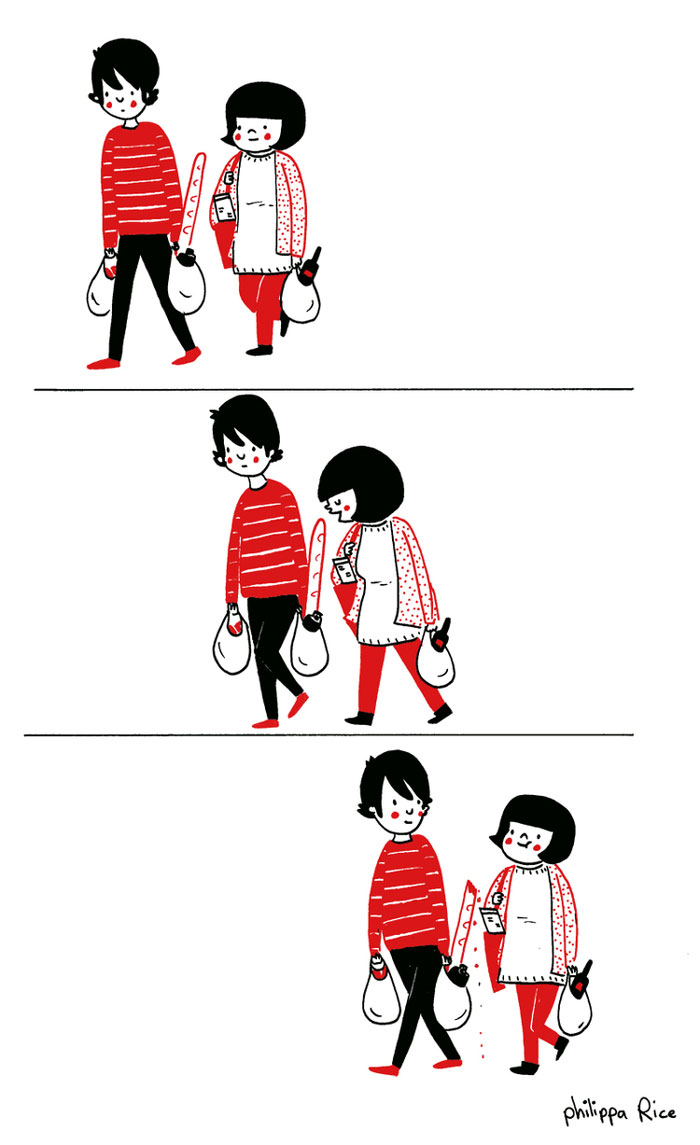 Heartwarming Illustrations Show That Love Is In The Small Things Heartwarming Illustrations Show That Love Is In The Small Things