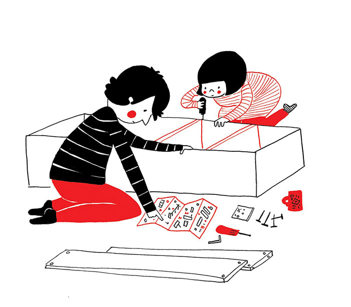 Heartwarming Illustrations Show That Love Is In The Small Things Heartwarming Illustrations Show That Love Is In The Small Things